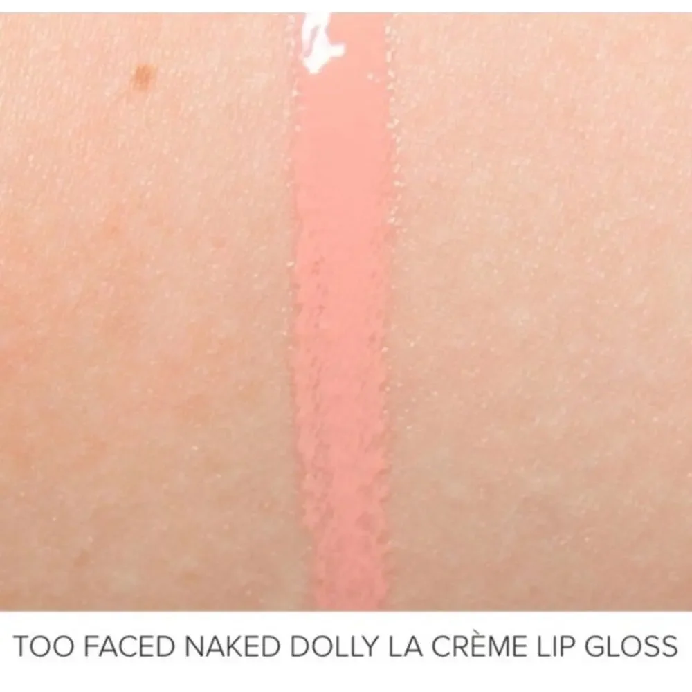 Too Faced - Lip Gloss - Shade: Naked Dolly - Travel Size - 0.05 oz/ 1.5 g